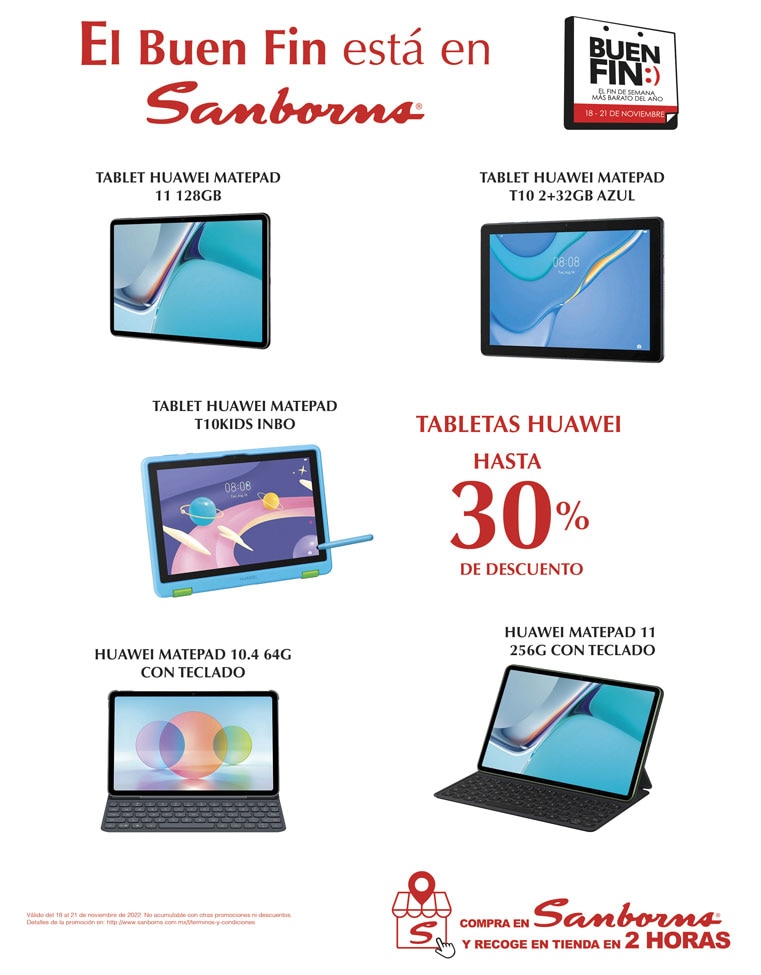 Tabletas Huawei