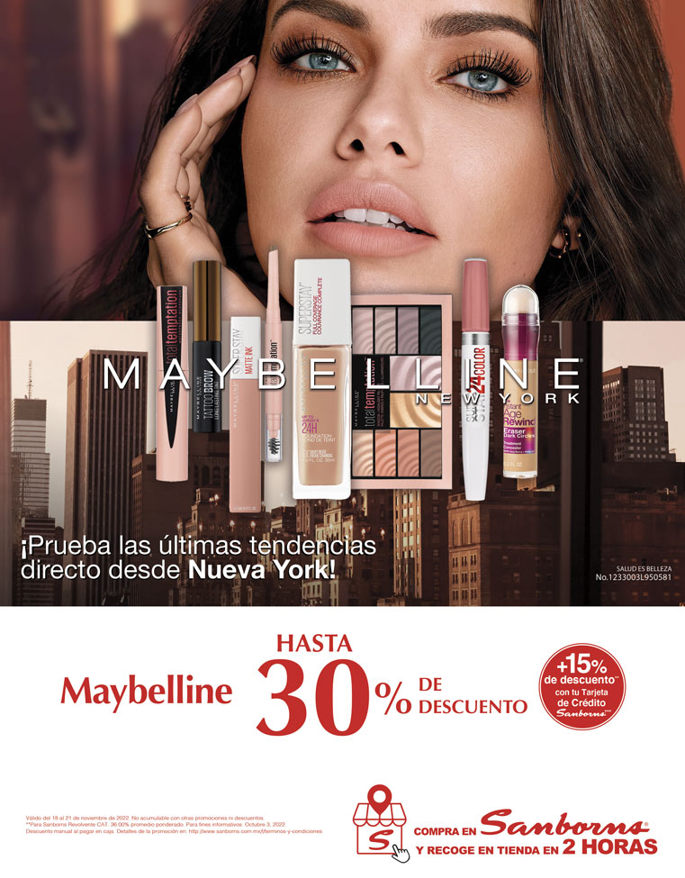 Cosméticos Maybelline