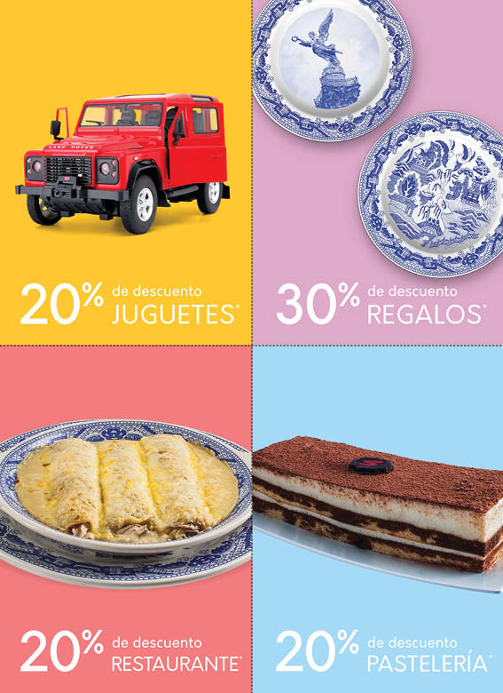 Cupón Regalos, Juguetes, Pasteles y Restaurante
