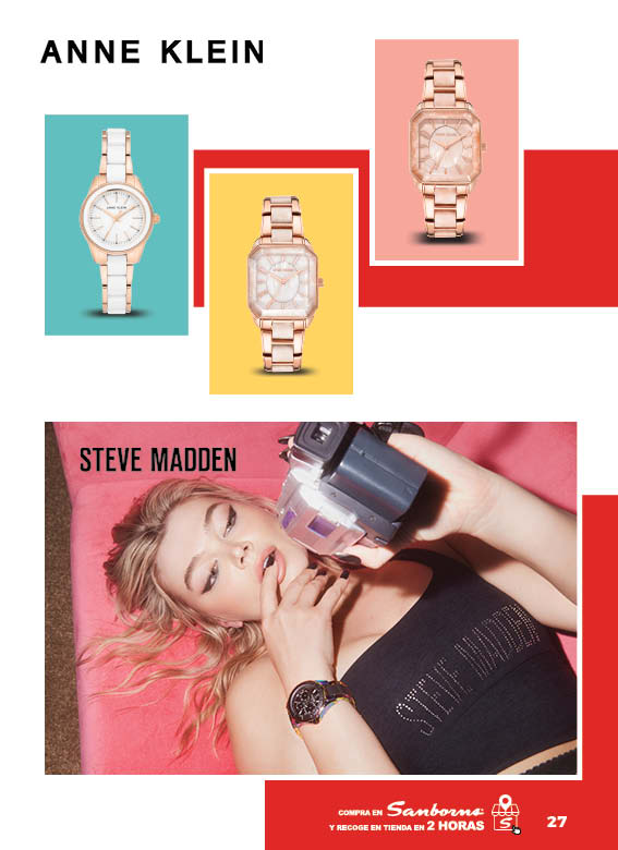 Relojes Anne Klein/Steve Madden
