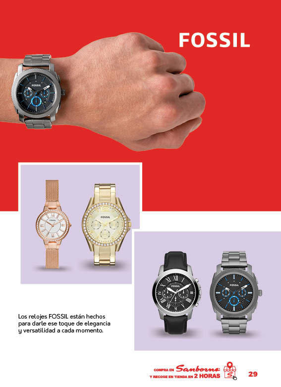 Relojes Fossil