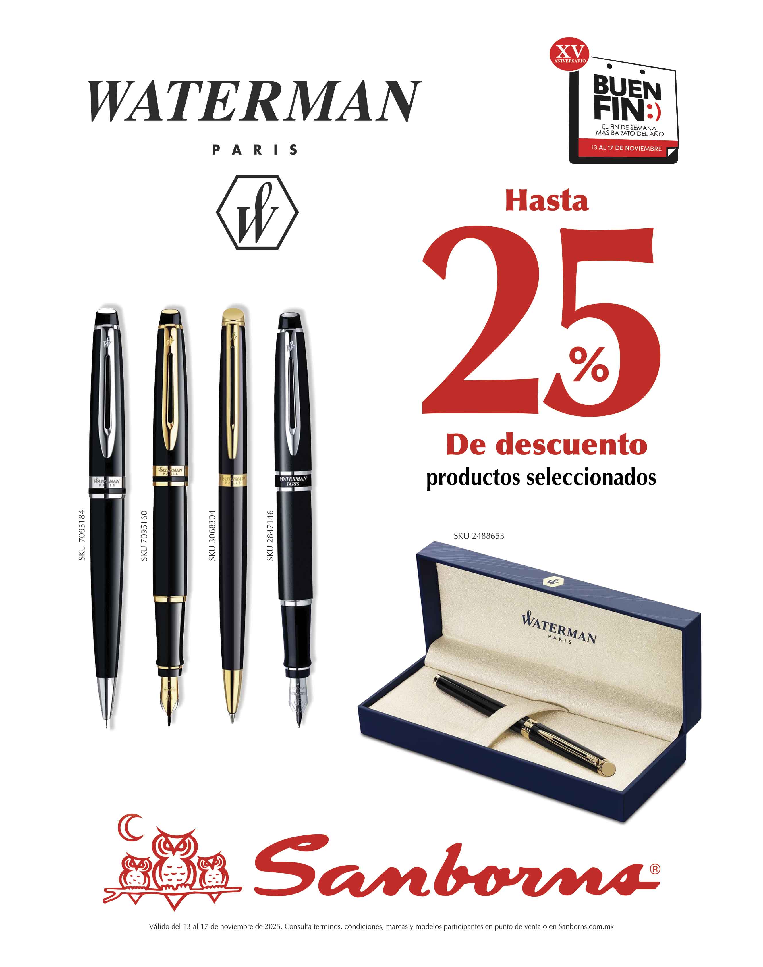 Escritura Fina - Waterman