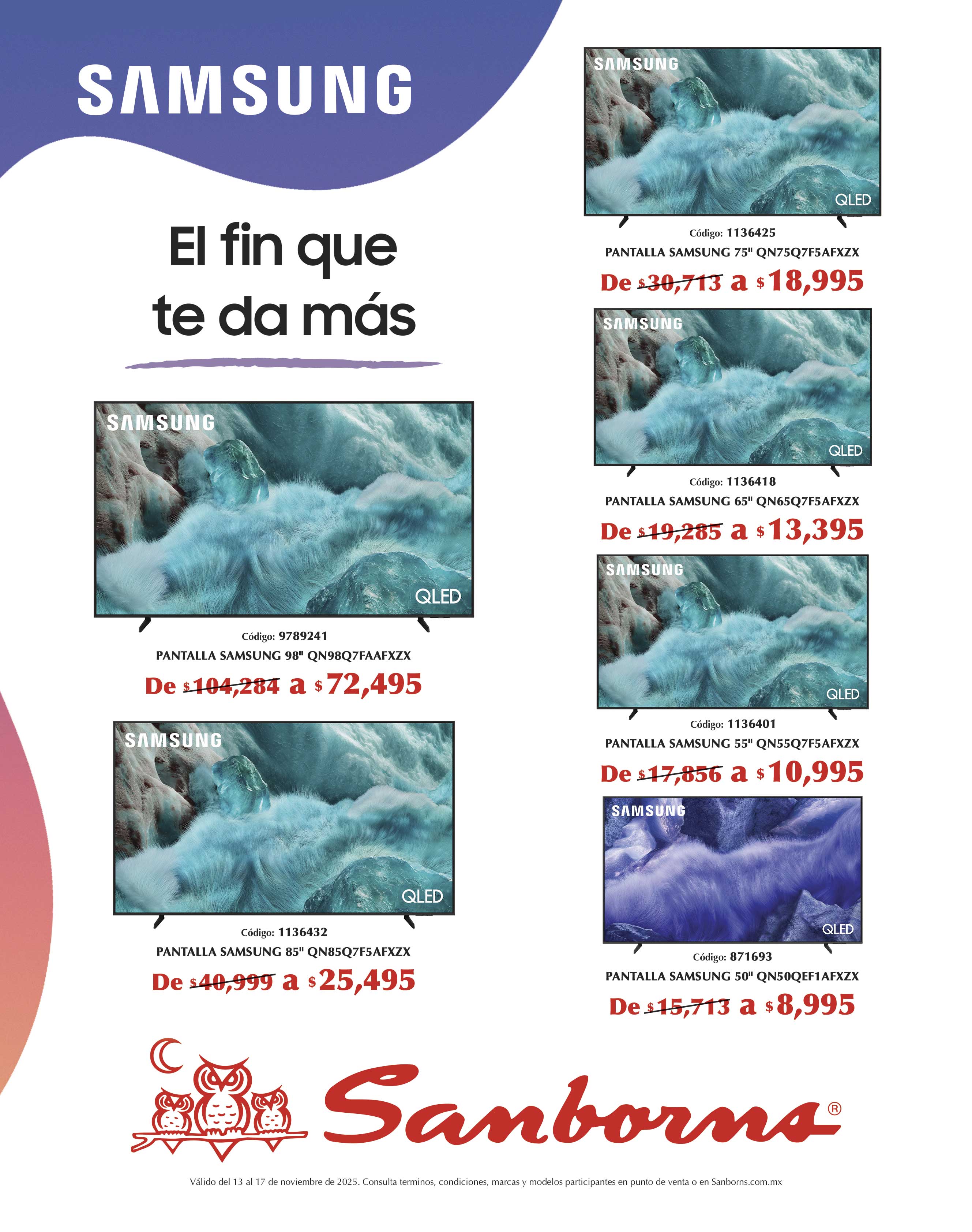 Pantallas - Samsung