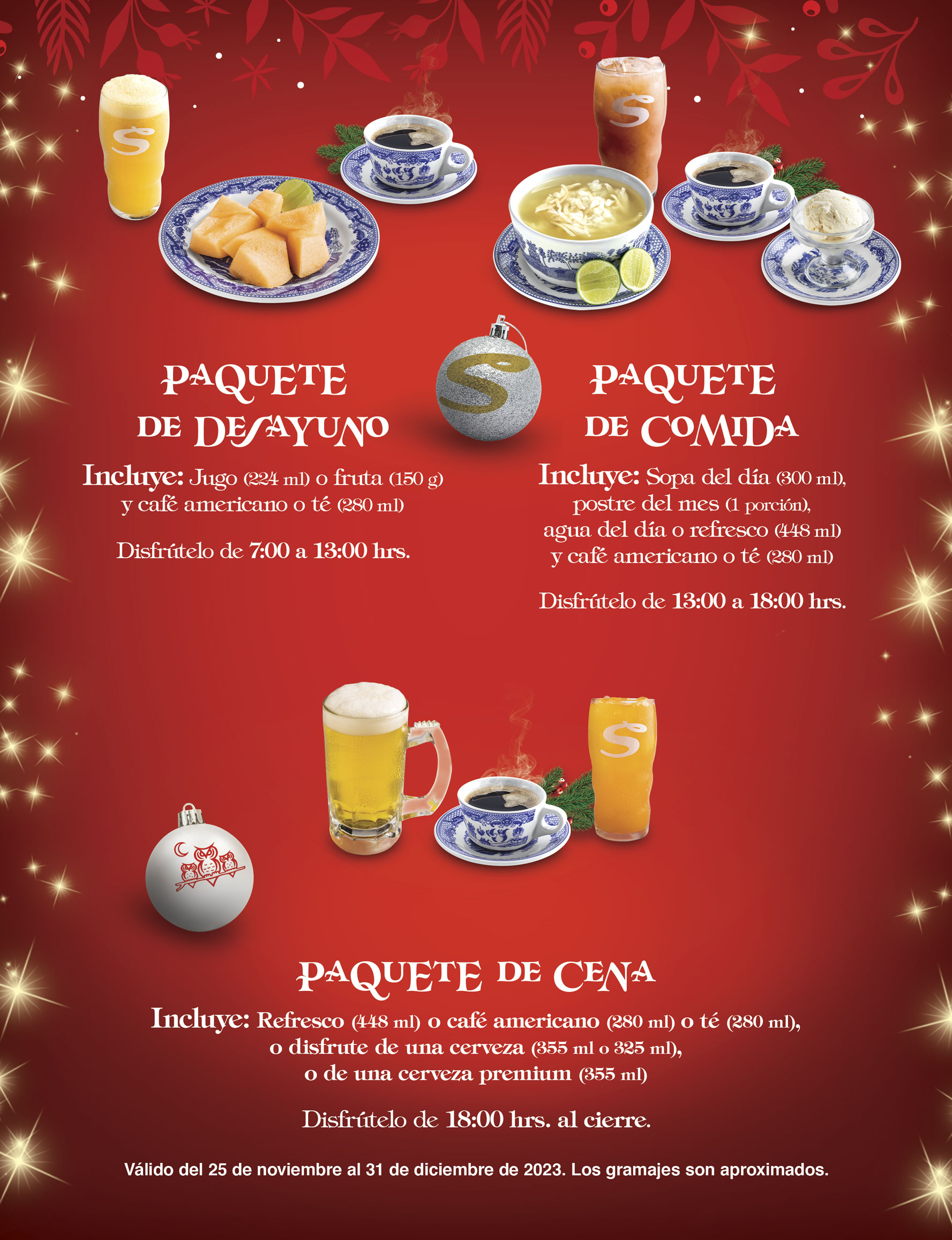 Menú Navidad 2023