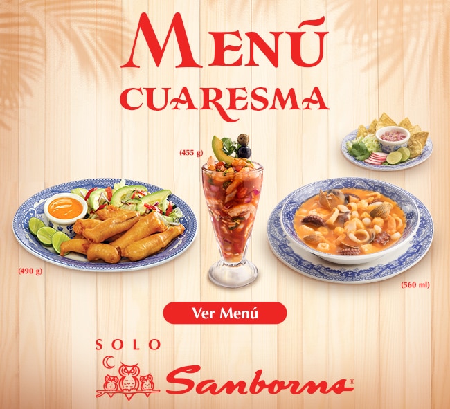 Banner menú
