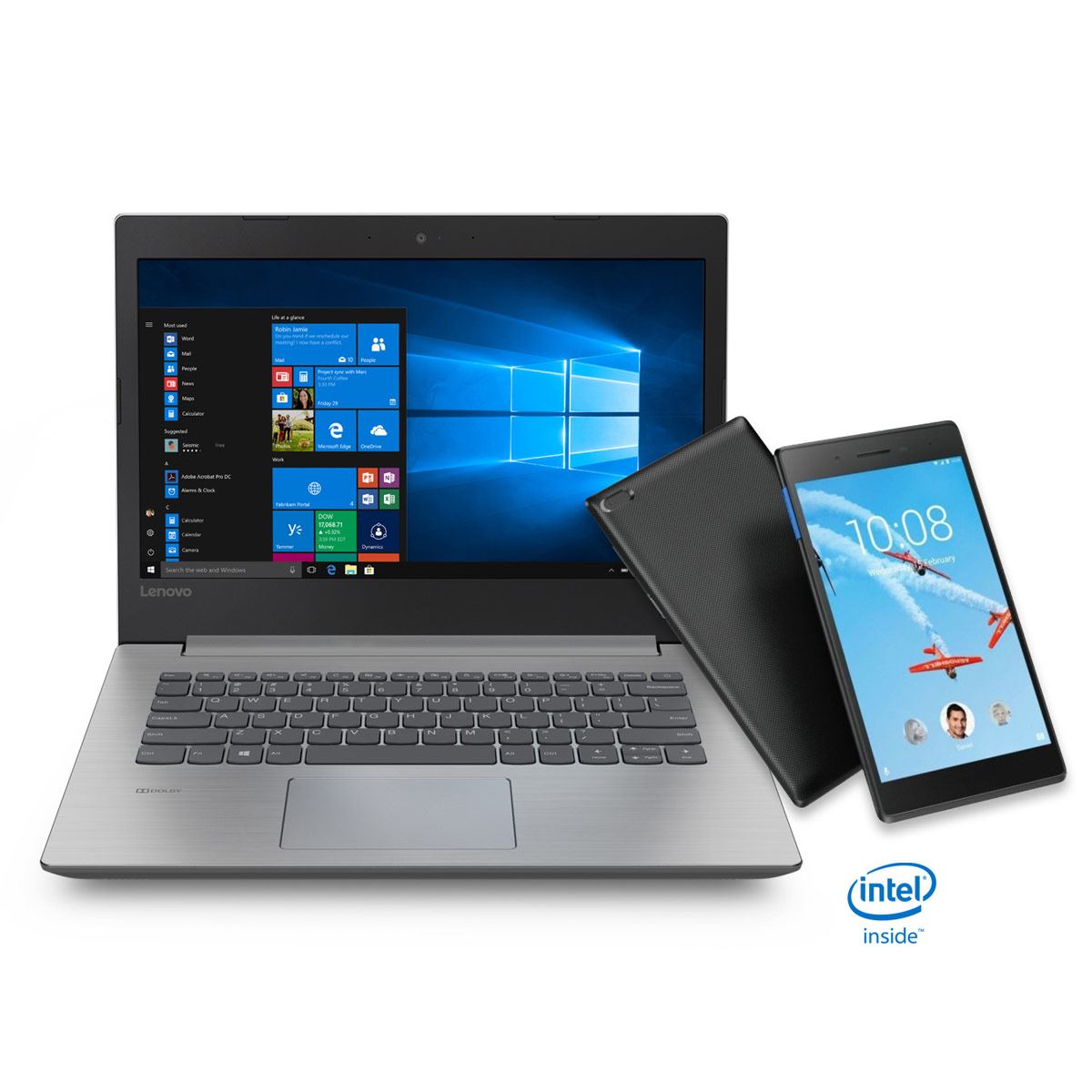 Paquete Laptop Ideapad 330-14AST Lenovo + Tableta