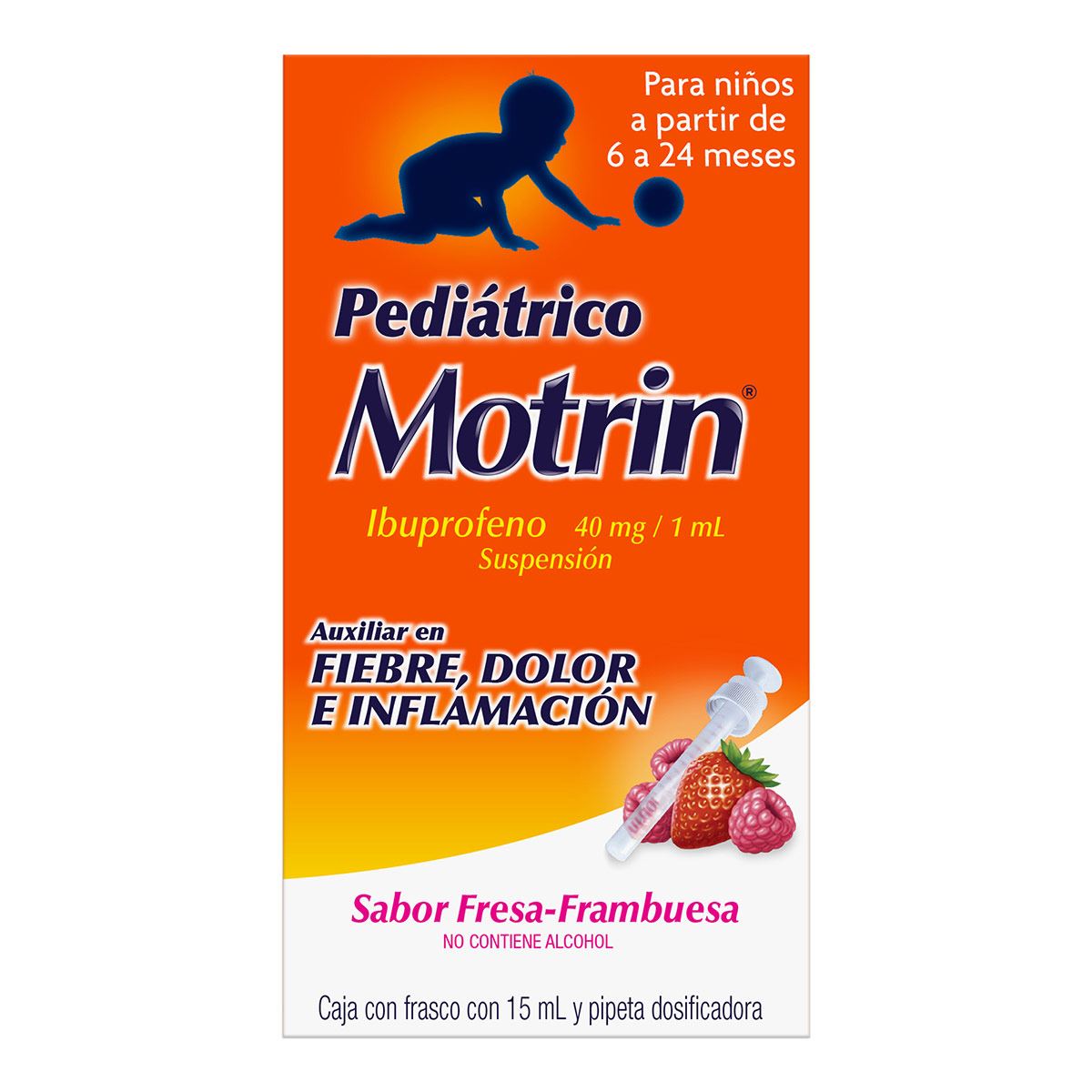 Analgésico MOTRIN Suspensión Pedriátrica 15 ml