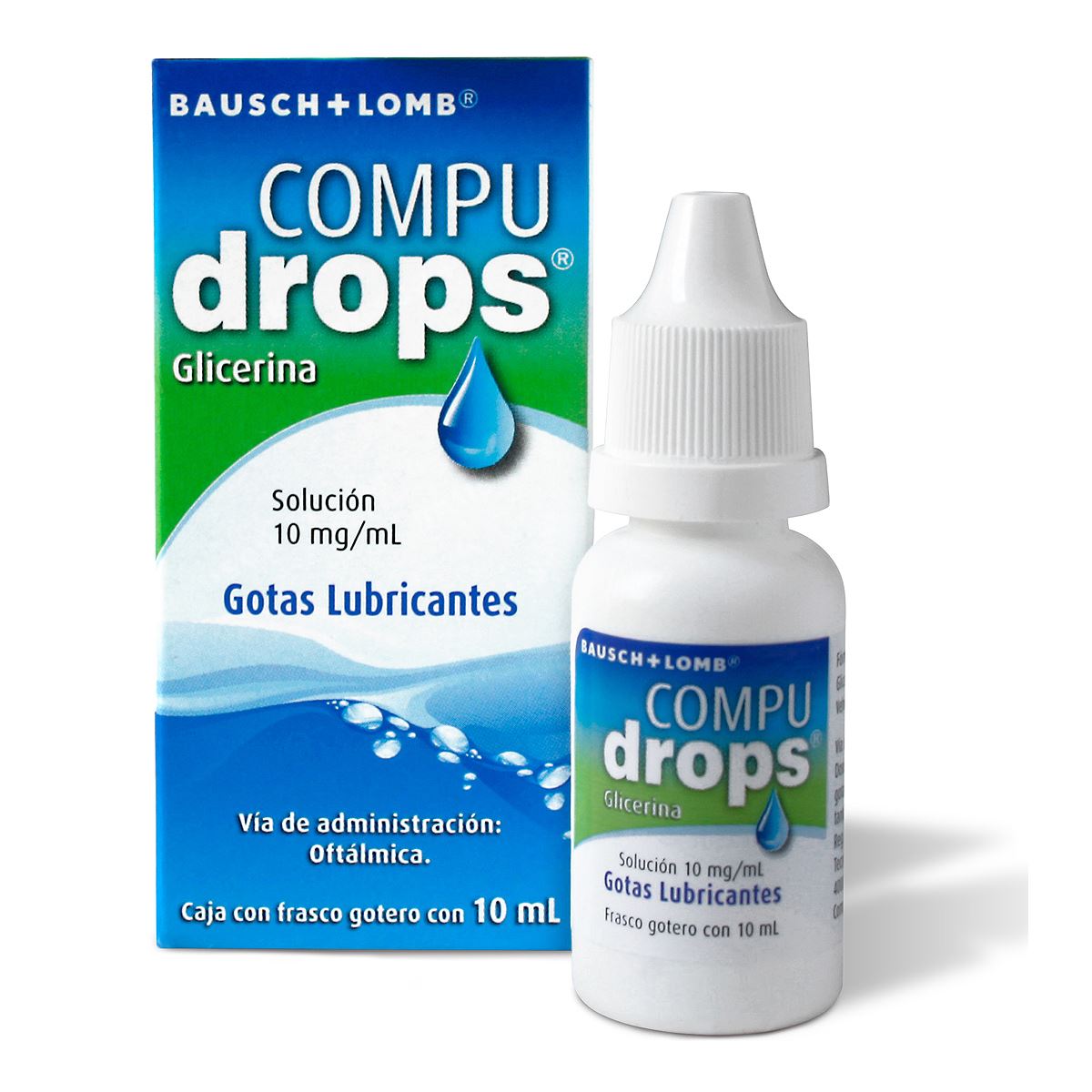 Solución oftálmica COMPUdrops 10mg