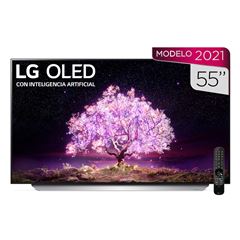 Pantalla LG OLED TV AI ThinQ 4K 55" OLED55C1PSA - Sanborns